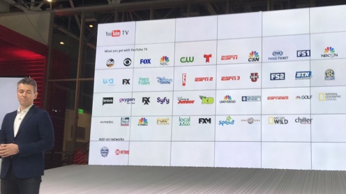 Google anuncia o YouTube TV, um novo serviço de streaming