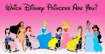 Princesas da Disney sobre uma nova visão