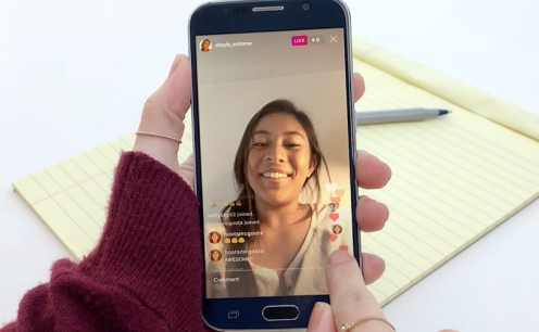 Instagram Stories agora permite lives
