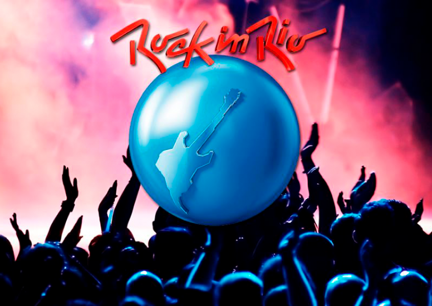 Rock in Rio ganha arte no céu!