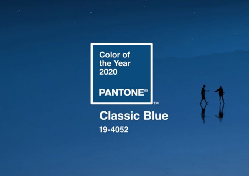 Por que a PANTONE elegeu o azul clássico como a nova cor de 2020?