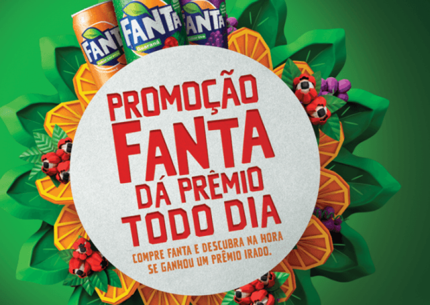 Promoção da Fanta com exclusividade para o Messenger! 