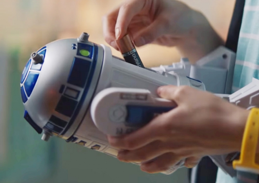 Star Wars em novo comercial da Duracell