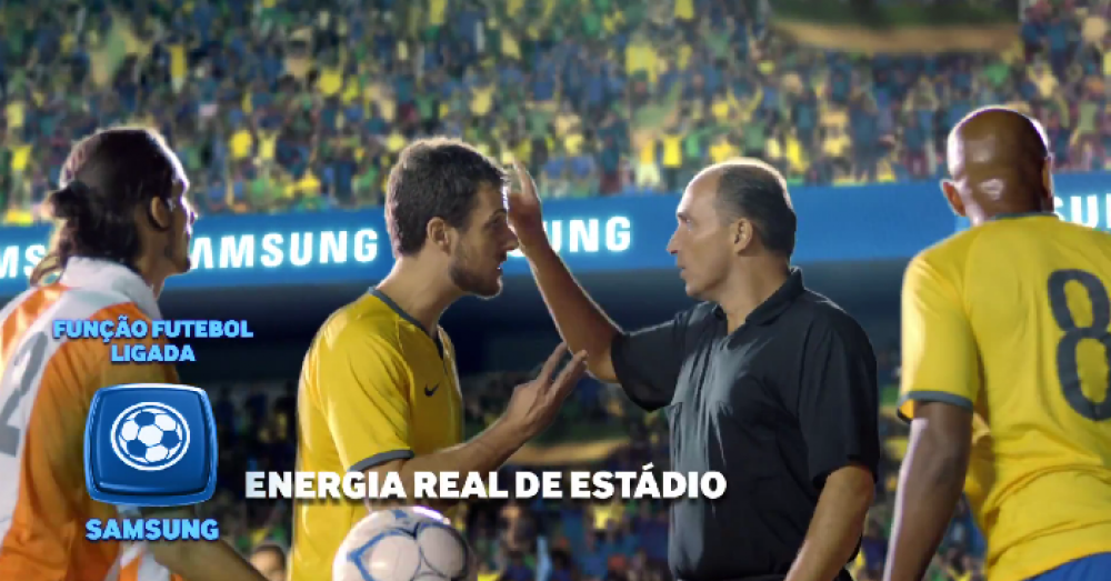 Samsung promove a função "Futebol" 