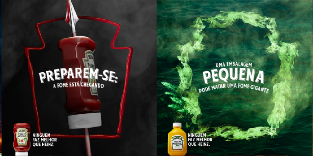 Heinz cria pôsteres criativos com temas de Game of Thrones 